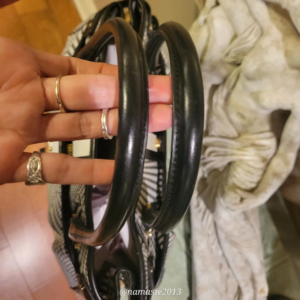 🚫SOLD🚫L.A.M.B. Gwen Stefani Samburu Hopewell Expandable Satchel Luxury - Picture 15 of 16